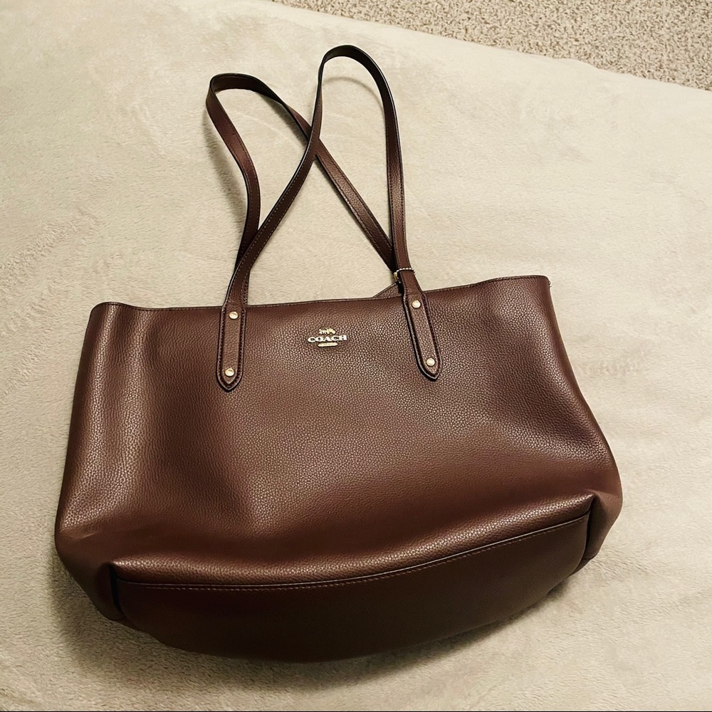COACH Zip Top Tote